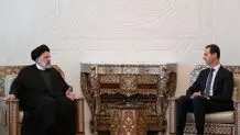 رئیسی: ملت سوریه باوجود تحریم‌ها پیروز شد