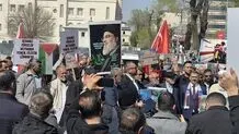 راهپیمایی روز قدس در استانبول ترکیه