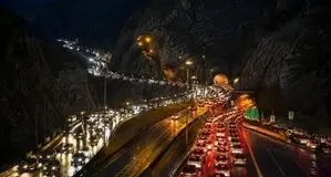 اعمال محدودیت در جاده کندوان