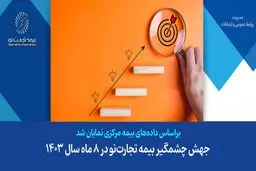 جهش چشمگیر بیمه تجارت‌نو در ۸ ماه سال ۱۴۰۳
