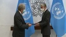 Iran newly-appointed envoy submits credentials to UN chief