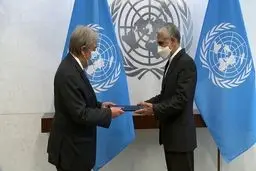 Iran newly-appointed envoy submits credentials to UN chief