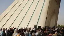 ارکستر سمفونیک در میدان آزادی  برای ایران نواخت 
