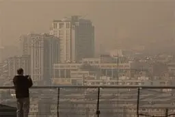 شاخص آلودگی هوای خوزستان امروز شنبه ۲۹ آذر ۱۴۰۴