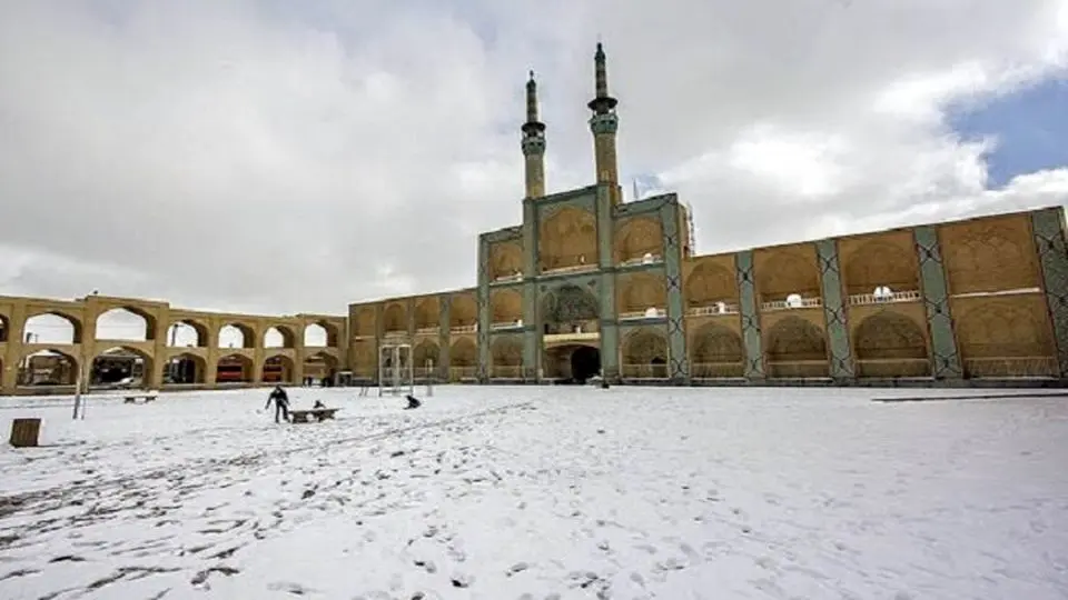 کویر مرکزی ایران سردتر می شود 