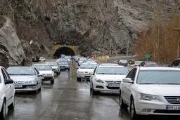 کندوان یکطرفه شد/ ترافیک سنگین در جاده هراز و سوادکوه
