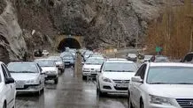 ترافیک سنگین در هراز / کندوان یکطرفه شد