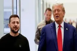 دیدار ترامپ و زلنسکی

