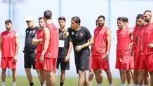 تمرینات تاکتیکی هاشمیان برای پرسپولیسی‌ها

