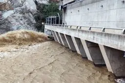 مسیر خروجی آب سد کرج رفع انسداد شد/ آغاز انتقال دوباره آب به تهران تا ساعات آینده