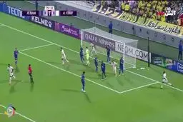 گل اول الاتحاد به الدحیل توسط کریم بنزما+ ویدئو