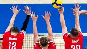پایان ست اول ایران 1- بلغارستان 0