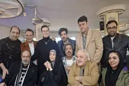 آشتی الهام چرخنده با همسر سابقش فرشید نوابی در شب تولد فرزند