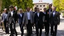 بازدید عاصم منیر از میدان مشق همراه با عراقچی + عکس