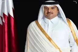 ورود امیر قطر به تهران