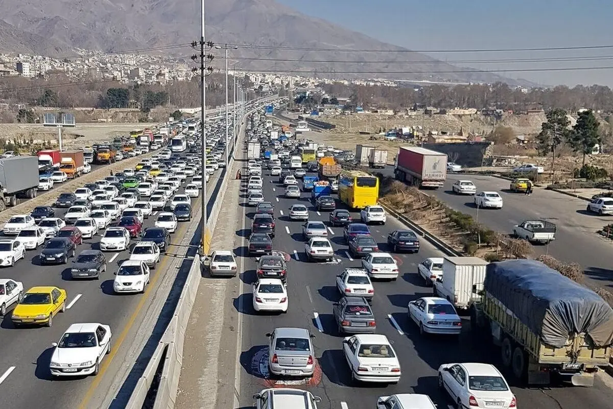  افزایش ۱۱ درصدی تردد‌ها در نوروز 1402