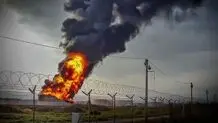 انفجار خط لوله گاز افتخار ندارد

