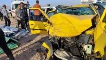 برخورد سواری پژو ۴٠۵ با پراید در کرمان با ١٠ مصدوم و یک فوتی


