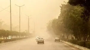 نفوذ دوباره غبار به جو کرمانشاه از اواخر وقت پنجشنبه

