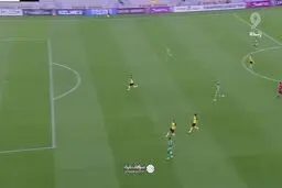 گل اول الاهلی به سپاهان+ ویدئو