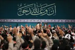 دیدار بسیجیان با رهبر انقلاب در حسینیه امام خمینی/ عکس

