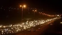 ترافیک در ورودی گیلان پر حجم اما روان است
