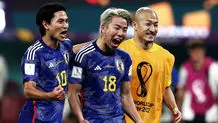 زننده گل دوم ژاپن بهترین بازیکن دیدار با اسپانیا 