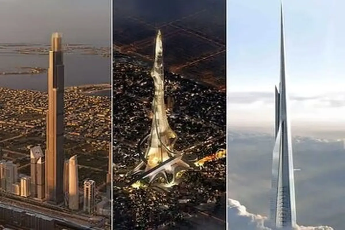 پروژه جدید بن‌سلمان؛ عربستان برج ۲ هزار متری می‌سازد