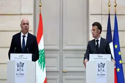موضع مکرون درباره حمله به جنوب لبنان 