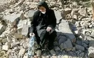 مشت صابر پر از غم بود