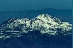 در سبلان برف بارید

