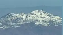 در سبلان برف بارید

