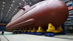 کیم جونگ اون از زیردریایی هسته‌ای جدید کره شمالی رونمایی کرد