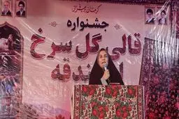 قالی گل سرخ اسفندقه جیرفت جهانی می شود