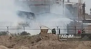 آخرین جزئیات آتش سوزی در جنوب تهران/ آتش‌سوزی تانکرهای نفت سفید در جنوب تهران ۳ مصدوم داشت