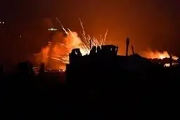 انفجار شدید در جنوب لبنان گزارش شد
