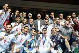ایران پادشاه فوتسال آسیاست/ عکس
