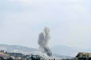 حمله اسرائیل به یک شهرک جنوب لبنان