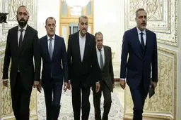 بیانیه نشست وزرای خارجه فرمت ۳+۳ در تهران؛ ترکیه میزبان نشست بعدی

