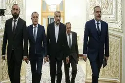 بیانیه نشست وزرای خارجه فرمت ۳+۳ در تهران؛ ترکیه میزبان نشست بعدی

