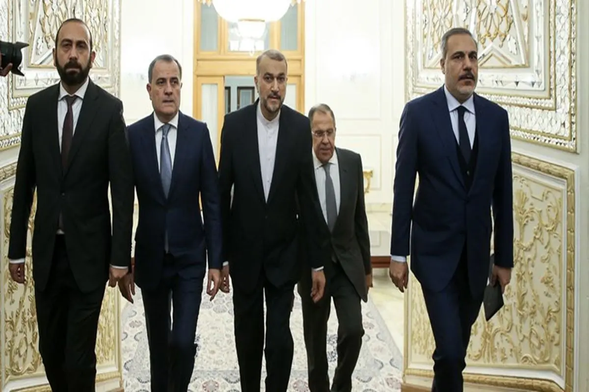 بیانیه نشست وزرای خارجه فرمت ۳+۳ در تهران؛ ترکیه میزبان نشست بعدی

