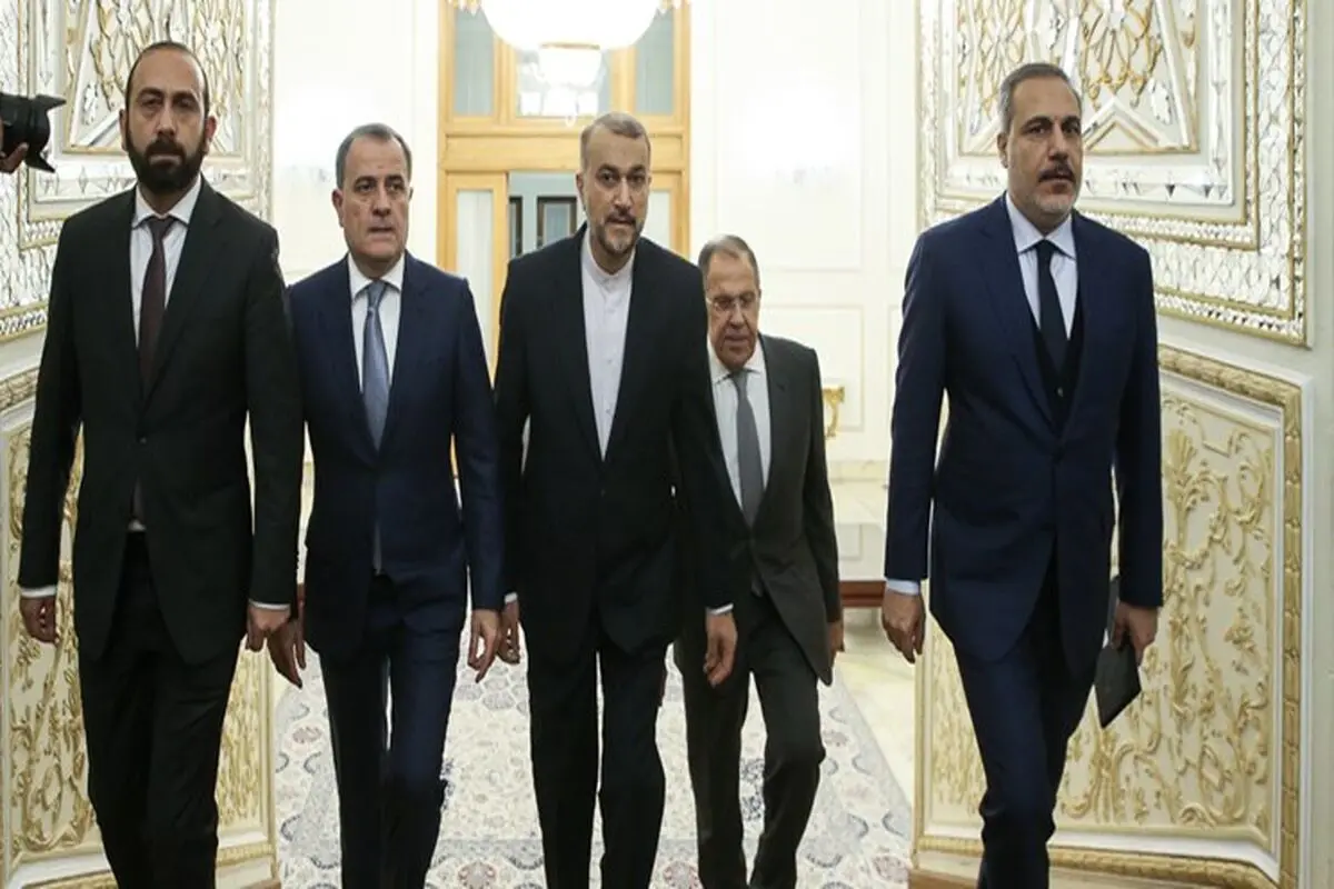 بیانیه نشست وزرای خارجه فرمت ۳+۳ در تهران؛ ترکیه میزبان نشست بعدی

