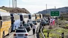 تردد ۱ میلیون و ۱۰۰ هزار نفر از مرزهای کشور / محدودیت تردد در محور ایلام به مهران