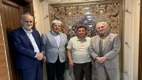 ملاقات پیشکسوت پرسپولیس با امیر قلعه‌نویی