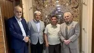 ملاقات پیشکسوت پرسپولیس با امیر قلعه‌نویی