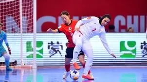 بازی تیم ملی فوتسال زنان ایران در قهرمانی آسیا/ عکس