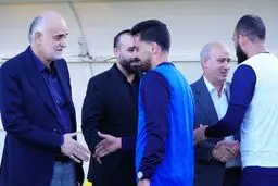 تماس تاج با بازیکن مصدوم تیم ملی
