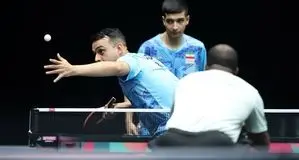 برنز تیم تنیس روی میز دوبل مردان هم قطعی شد