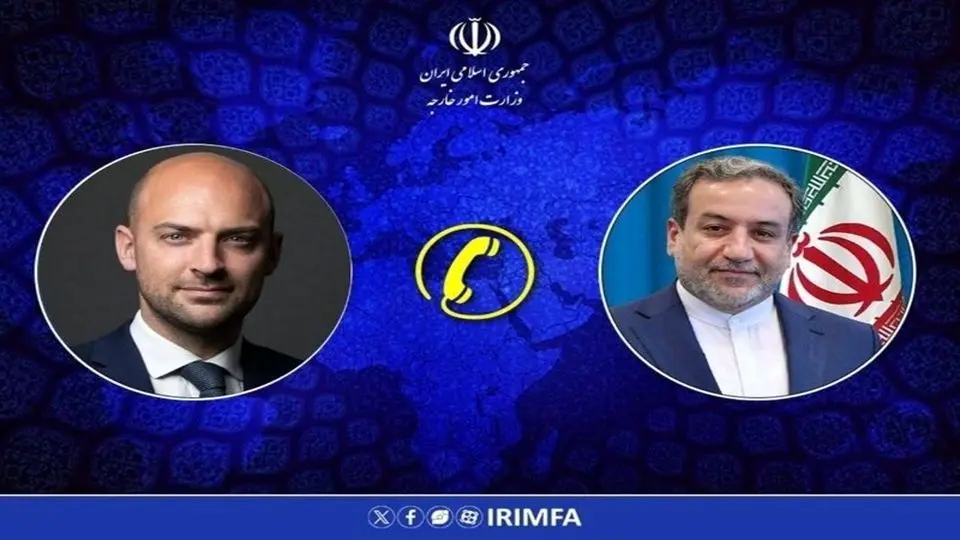 گفت و گوی تلفنی عراقچی با وزیر خارجه فرانسه
