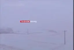 بارش برف پاییزی در سلماس را ببینید + ویدیو